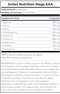 Scitec Mega EAA 240 caps