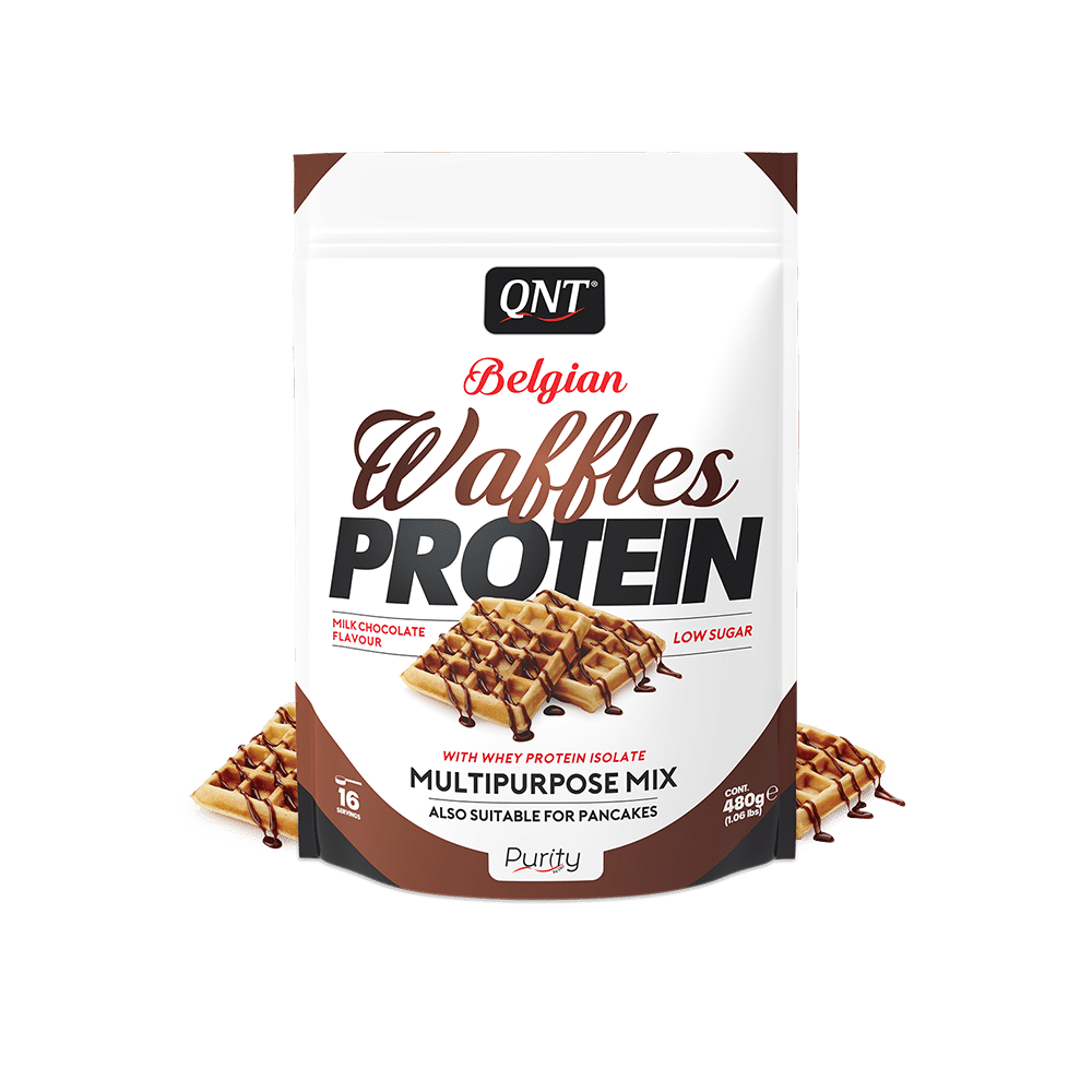 QNT Waffles Protein Chocolate 480G