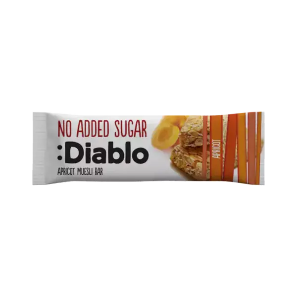 Diablo Apricot Muesli Bar 30g