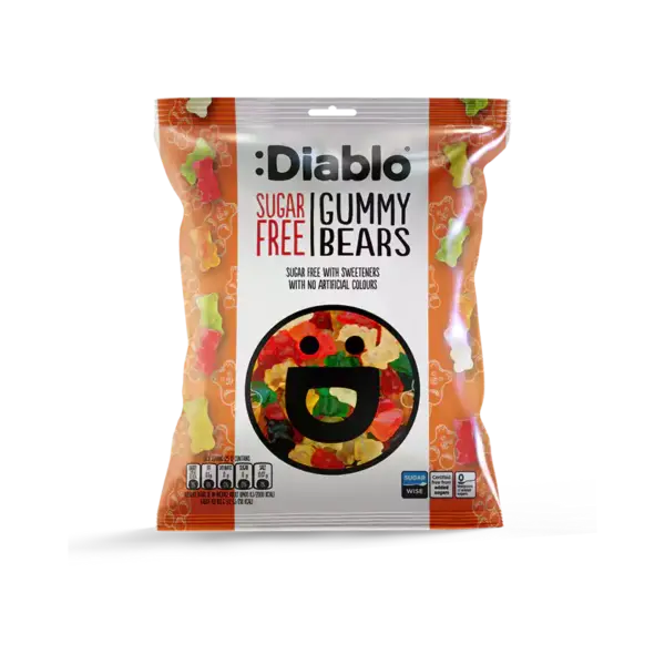 Diablo Gummy Bears Sweets 75g