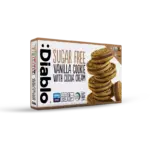 Diablo Suger Free Vanilla Sandwich Cookies with Cocoa Cream 176g