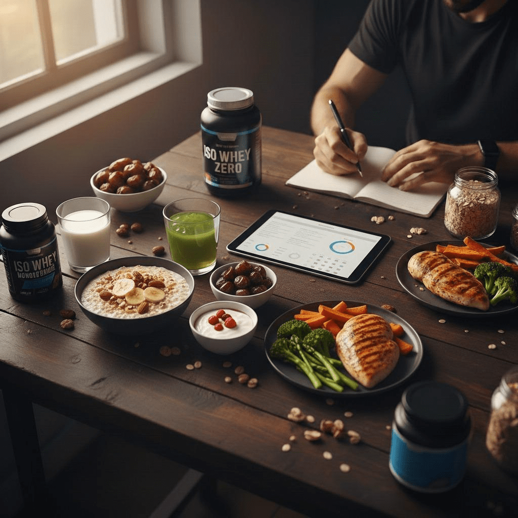 أفضل نظام غذائي رياضي في رمضان لبناء العضلات وحرق الدهون